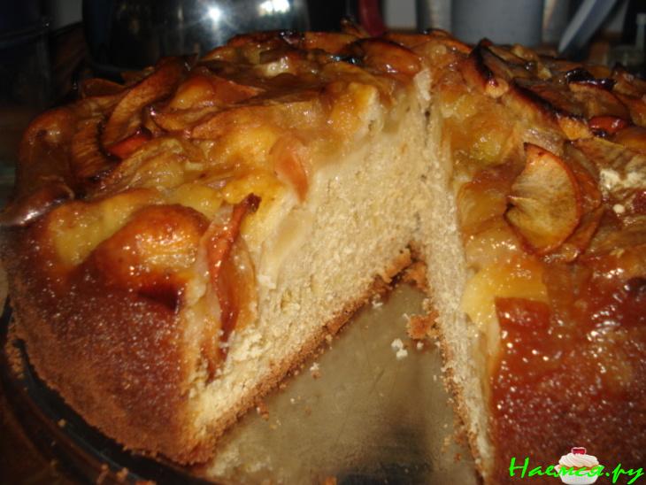 Пирог яблочный "Невозможный" Пирог яблочный "Невозможный"