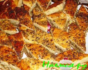 Пирог с мясом и грибами