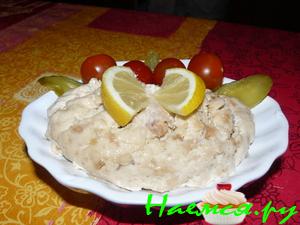 Паштет из молок осетровых рыб к блинчикам