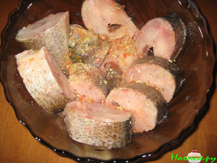 Рыба в сливочно-укропном соусе