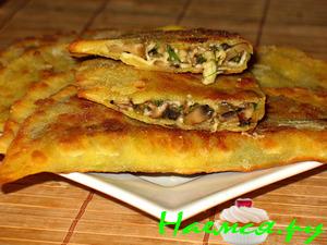 Quesadillas с грибами