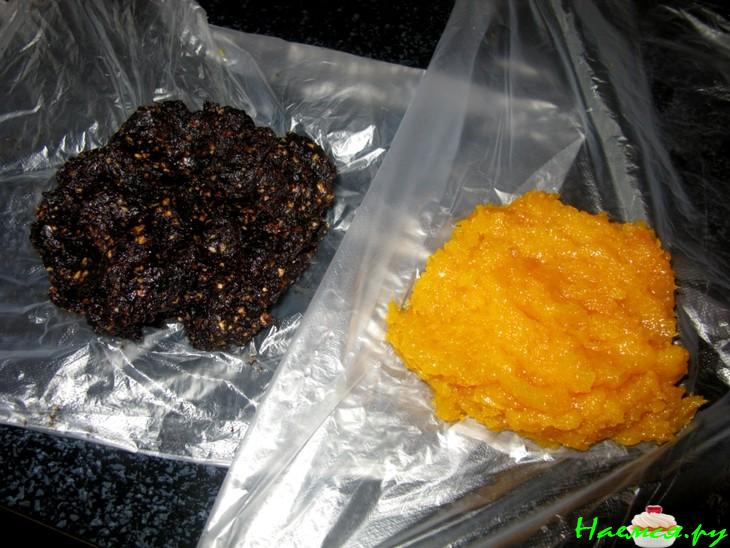 Конфеты-суфле с фруктовой прослойкой