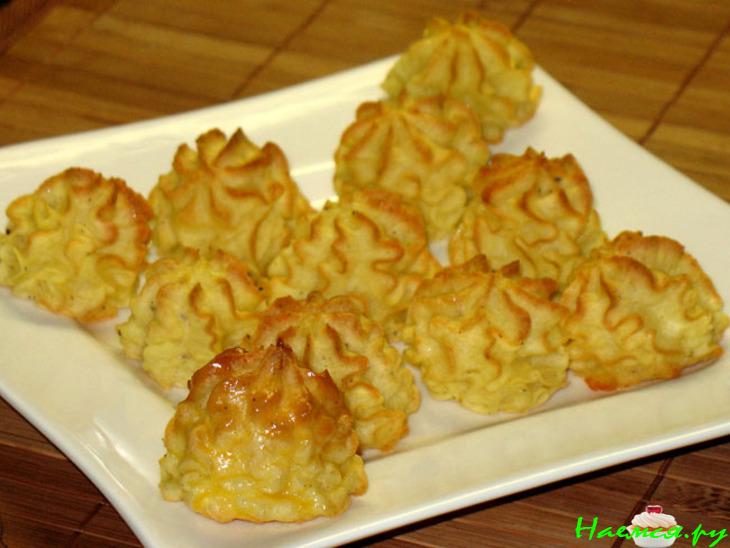 Картофельный гарнир "Герцогиня" (patate "duchesse")
