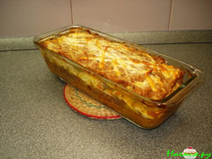 Мясная запеканка "С сюрпризом!"