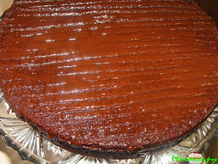 Шоколадно-кокосовый торт (без муки)