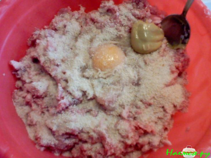 Рулет "Кордон блю" из фарша, в картофельной шубке