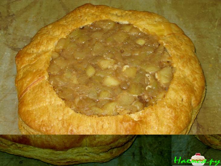 Торт "Яблочная слойка"