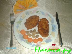 Котлеты из судака с майонезом