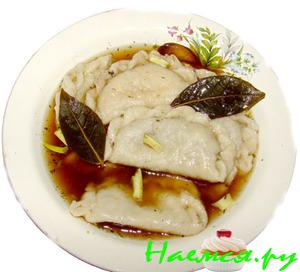 Настоящие грибные пельмени