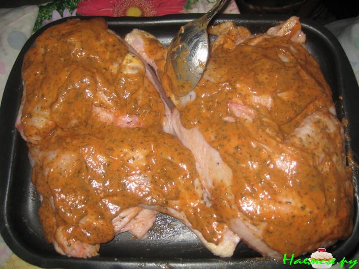 Курочка в дыму