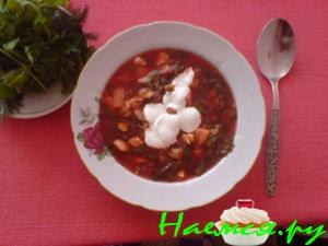 Щавелевый борщ Щавелевый борщ