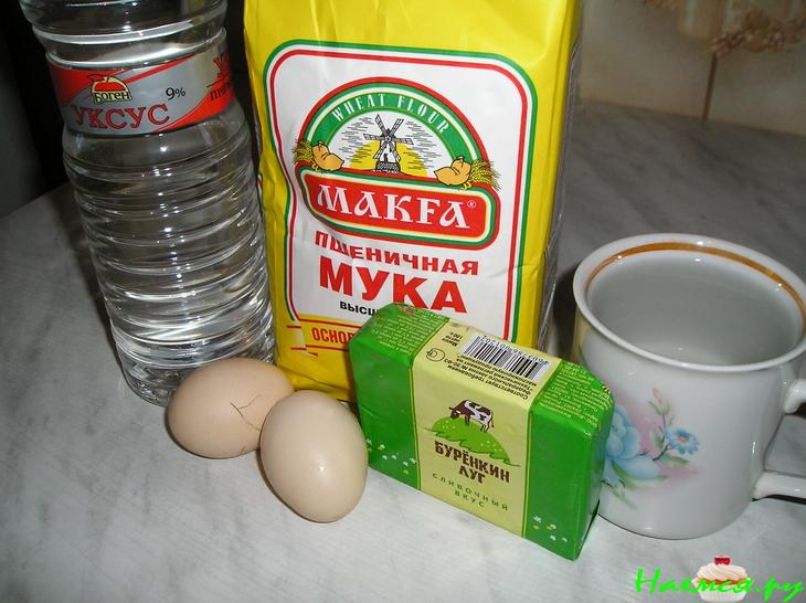 Торт "Наполеон" на день рождения