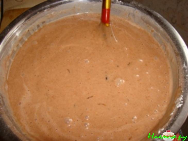 Кекс с красным вином и черносливом