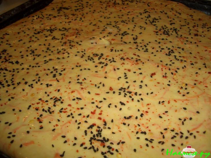 Овощной пирог с капустой Овощной пирог с капустой