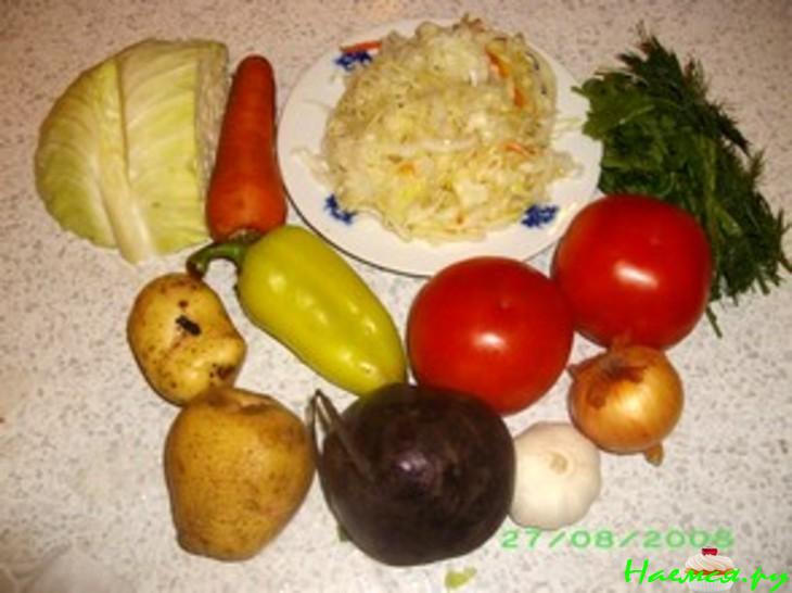 Борщ постный (мой вариант) Борщ постный (мой вариант)