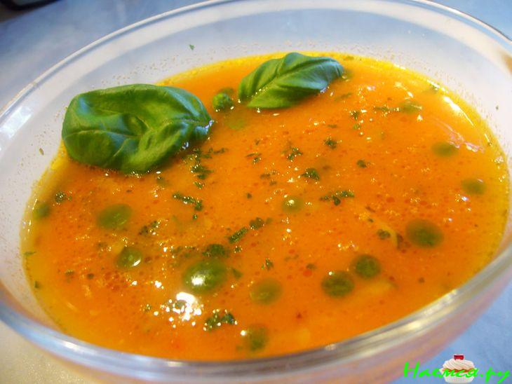 Густой томатный суп с цуккини и гречкой Густой томатный суп с цуккини и гречкой