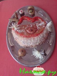 Торт "Модная косметичка подружке"