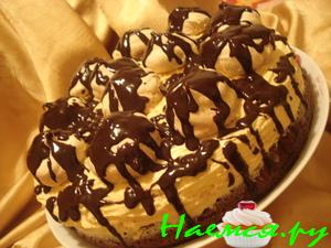 Торт "Птичье молоко" (готовимся к мужскому празднику)