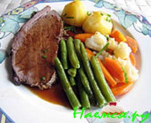 Оленина в соли