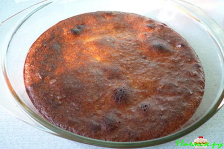 Ананасовый пирог со сливками и миндалем