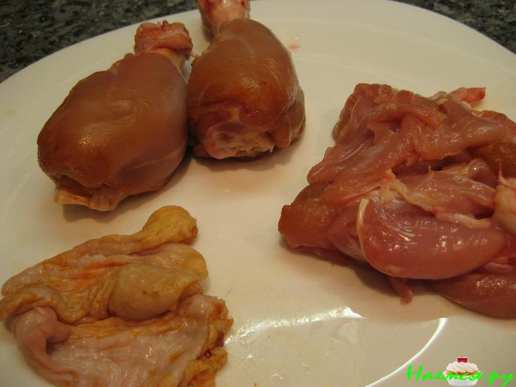 Фаршированные ножки