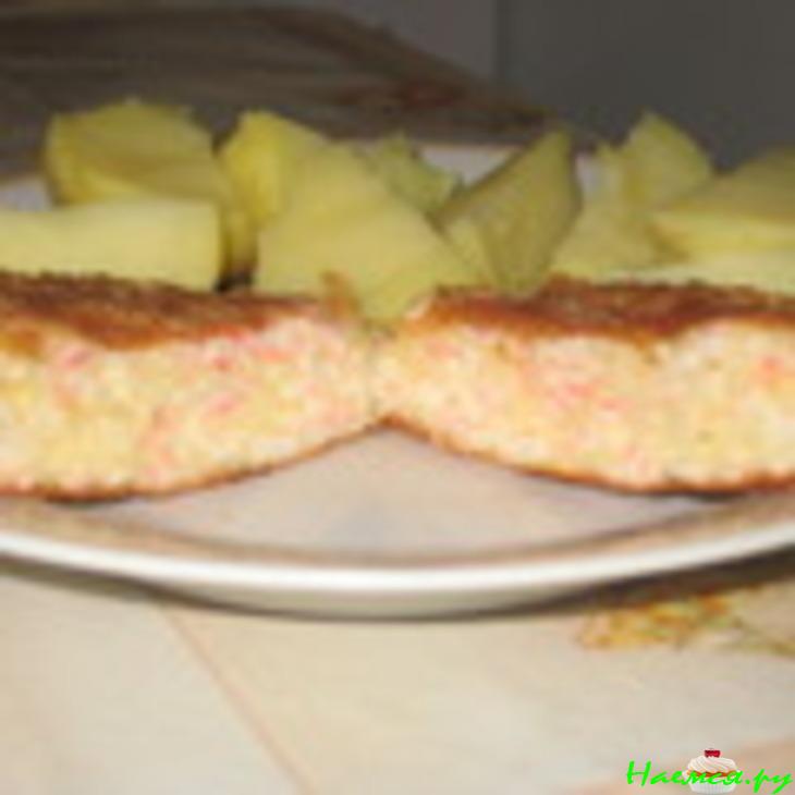 Котлетки из крабового мяса