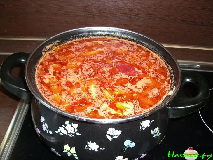 И снова борщ! Ну как же без него?:)