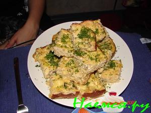 Пирог лёгкий с рыбкой