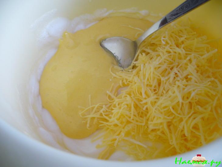 Сырное суфле десертное