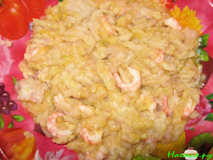 Рулетики с креветками "Нежные"