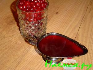 Соус клюквенный для сладкого