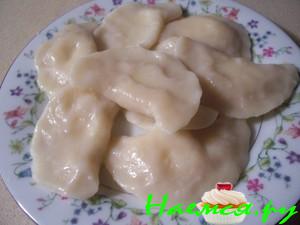 Тесто для вареников и вареники Тесто для вареников и вареники