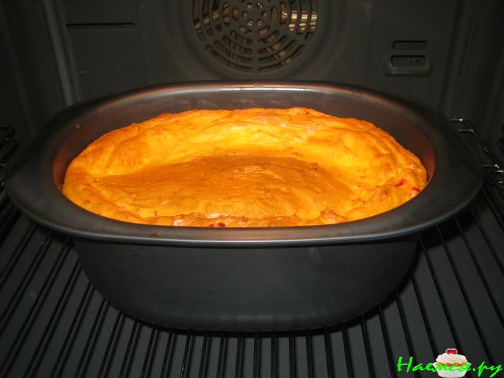 Запеканка из картофельного пюре с сыром