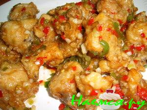 Курица в сладком соусе