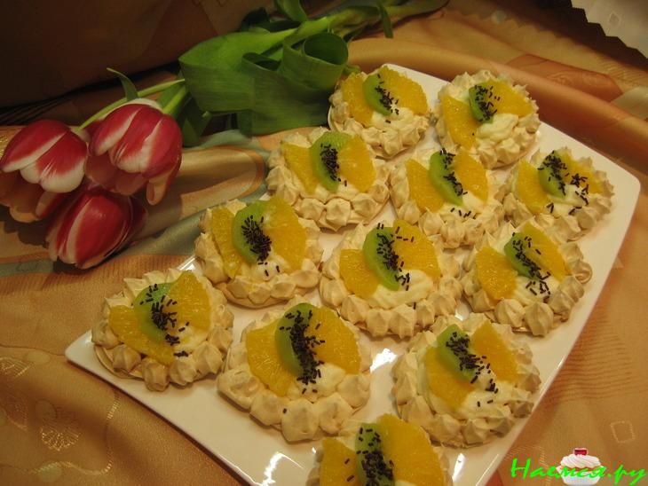 Пирожные "Сладкий поцелуй"