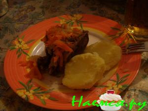 Говяжьи рёбрышки, запечённые в рукаве Говяжьи рёбрышки, запечённые в рукаве