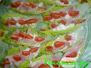 Салат-закуска "Лодочки" Салат-закуска "Лодочки"