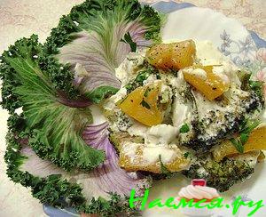 Овощи под бешамелем