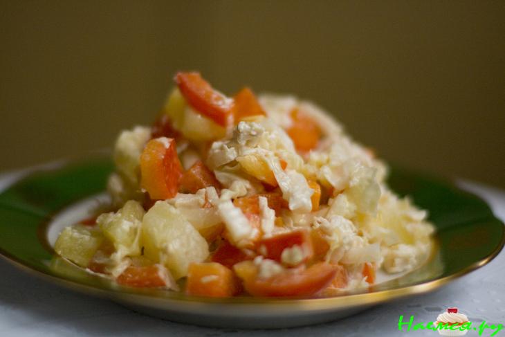 Салат "Поцелуй" Салат "Поцелуй"