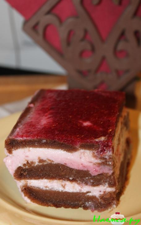 Мокрый шоколад с йогуртовым кремом Мокрый шоколад с йогуртовым кремом