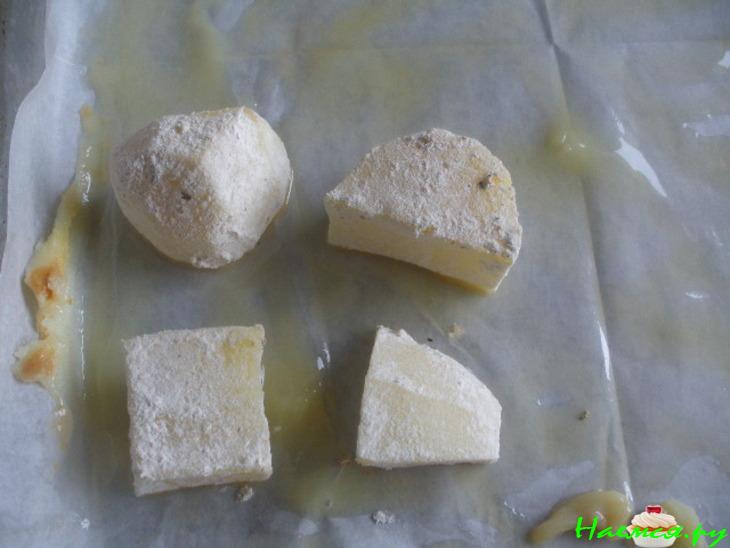 Картошка, запеченная в духовке - такая, как хотелось, но долго не получалось