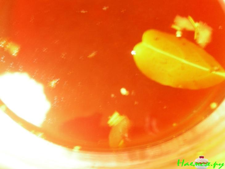 Рыба жареная во фруктово-ягодном маринаде