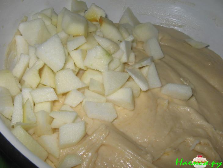 Пирог яблочный с ванилью Пирог яблочный с ванилью