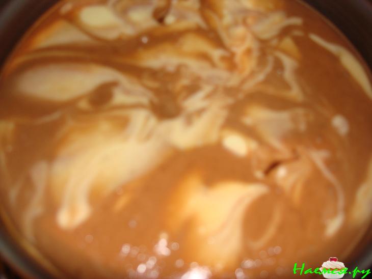 Чизкейк мраморный