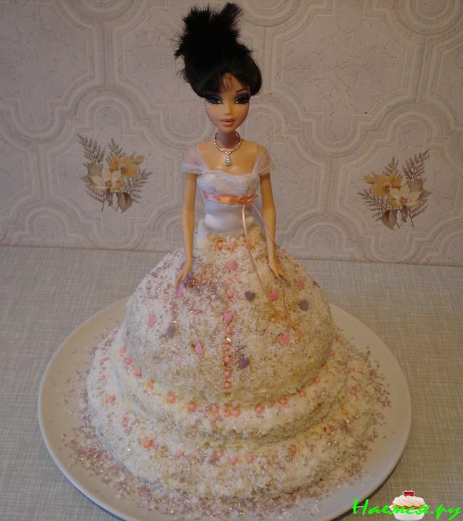 Торт "БАРБИ" моя фантазия
