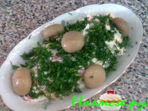 Грибной салатик 