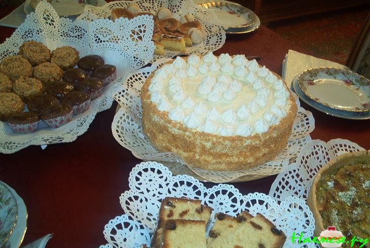 Торт бисквитный "Лимонный аромат"