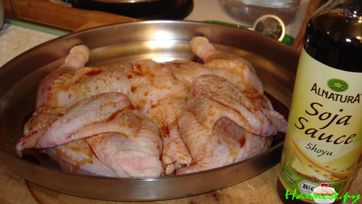 Курочка "а-ля табака"