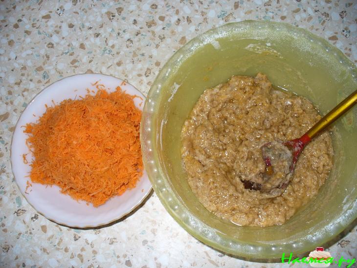 Морковный пирог с корицей Морковный пирог с корицей