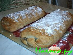 Штрудель слоеный